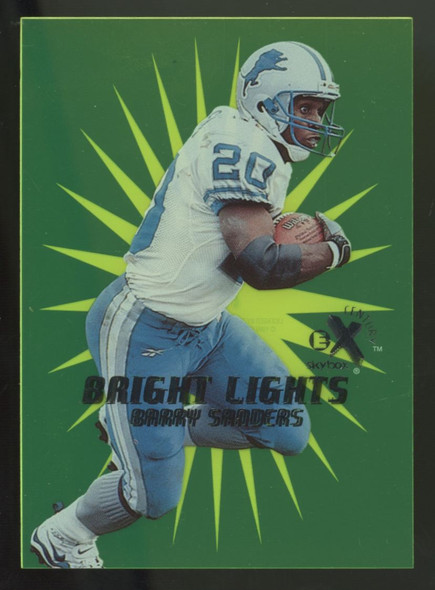 1999 Skybox EX Barry Sanders Bright Lights #6