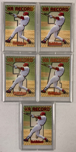 1998 Topps Mark McGwire 70 Home Runs Complete Set (70)