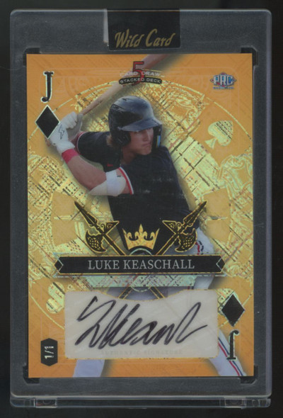 2024 Wild Card 5 Card Draw Luke Keaschall RC Gold Jack Auto 1/1 #SDHD-LKA