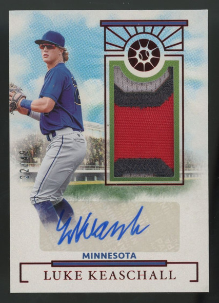 2024 Boys Of Summer Luke Keaschall Red Patch Auto /49 #PMS-LK