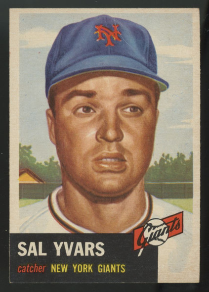 1953 Topps Sal Yvars #11 NM
