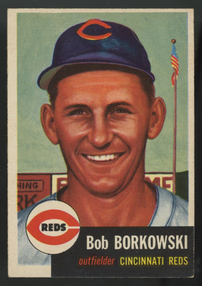 1953 Topps Bob Borkowski #7 EX/MT