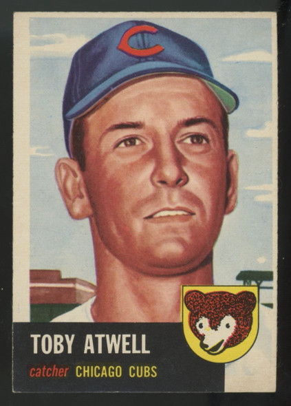 1953 Topps Toby Atwell #23 EX