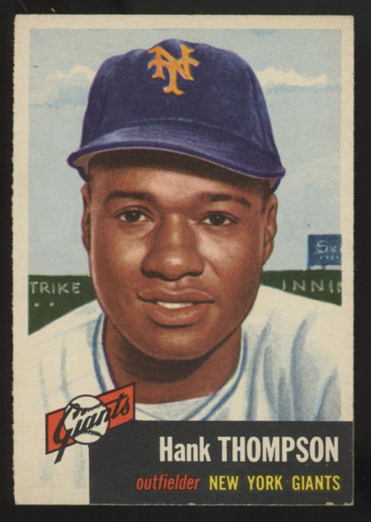 1953 Topps Hank Thompson #20 EX