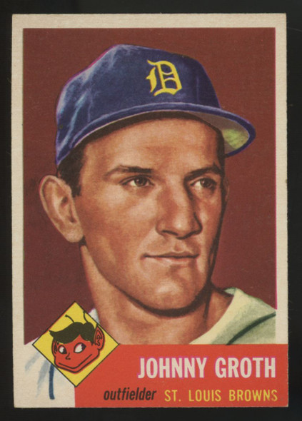 1953 Topps Johnny Groth #36 NM