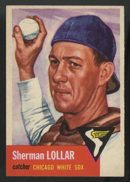 1953 Topps Sherman Lollar #53 EX/MT