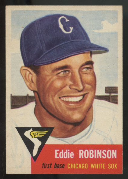 1953 Topps Eddie Robinson #73 EX