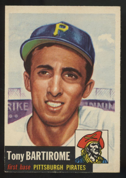 1953 Topps Tony Bartirome #71 EX