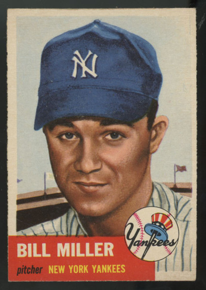 1953 Topps Bill Miller #100 EX