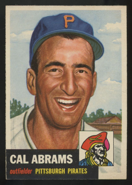 1953 Topps Cal Abrams #98 EX/MT