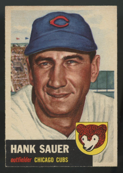 1953 Topps Hank Sauer #111 EX