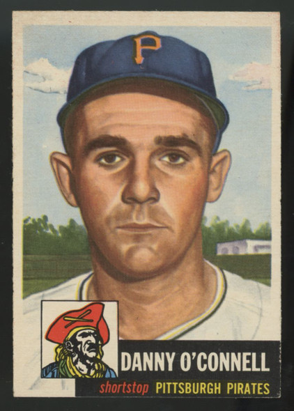 1953 Topps Danny O'Connell #107 EX