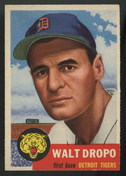 1953 Topps Walt Dropo #121 EX