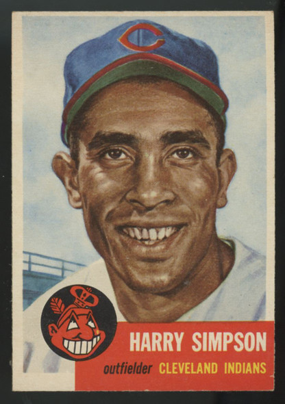 1953 Topps Harry Simpson #150 EX/MT