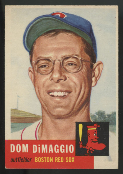 1953 Topps Dom DiMaggio #149 VG