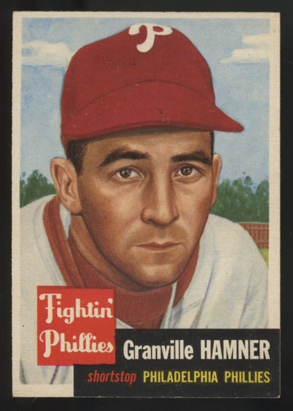 1953 Topps Granville Hamner #146 NM