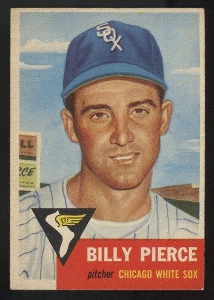 1953 Topps Billy Pierce #143 EX