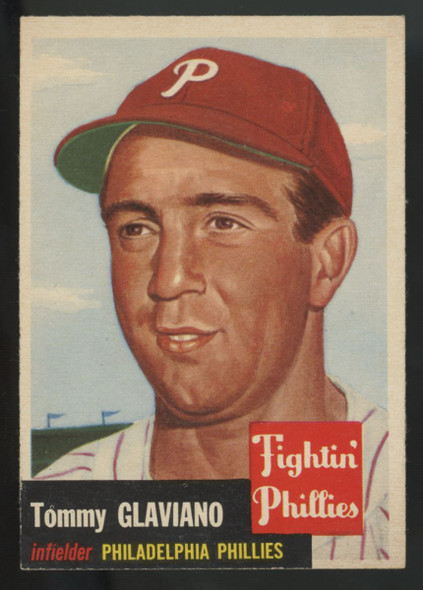 1953 Topps Tommy Glaviano #140 EX