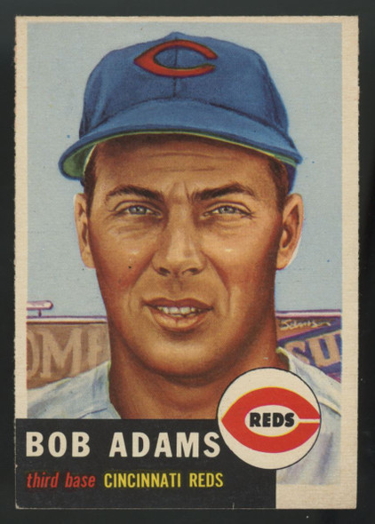 1953 Topps Bob Adams #152 EX