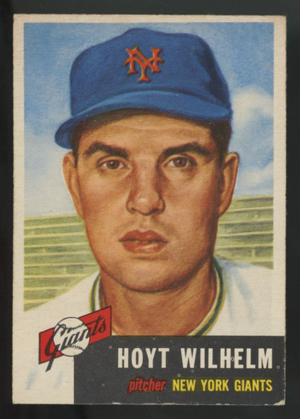 1953 Topps Hoyt Wilhelm #151 VG/EX