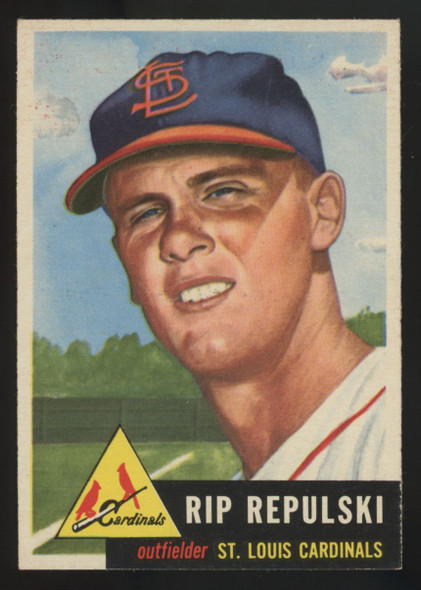 1953 Topps Rip Repulski RC #172 NM