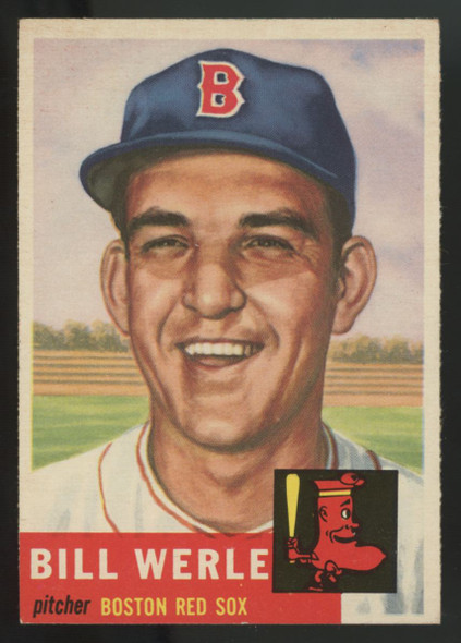1953 Topps Bill Werle #170 NM