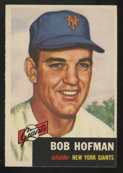 1953 Topps Bob Hoffman #182 EX