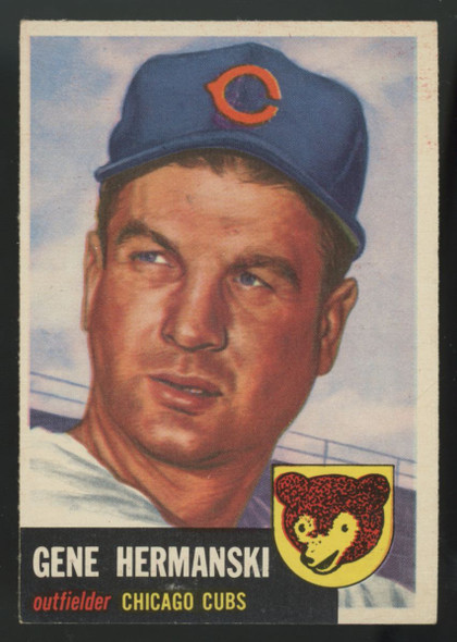 1953 Topps Gene Hermanski #179 EX/MT