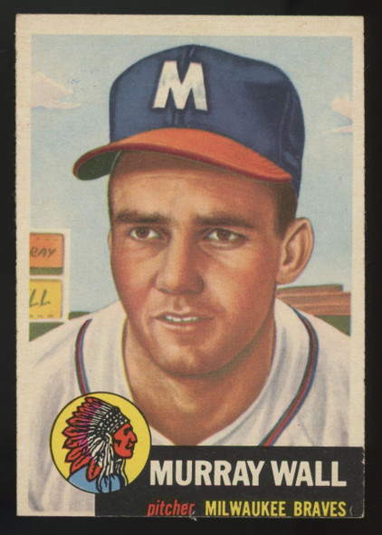 1953 Topps Murray Wall #217 EX