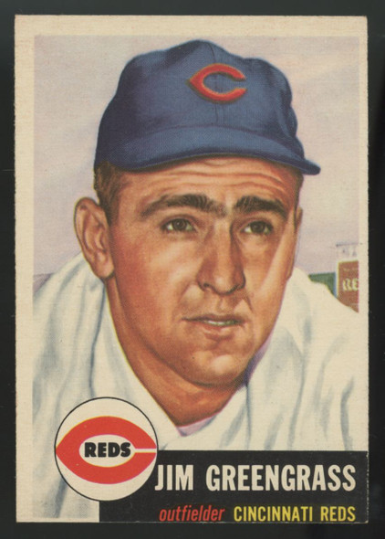 1953 Topps Jim Greengrass #209 EX