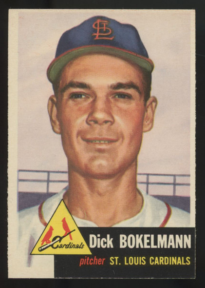 1953 Topps Dick Bokelmann #204 EX