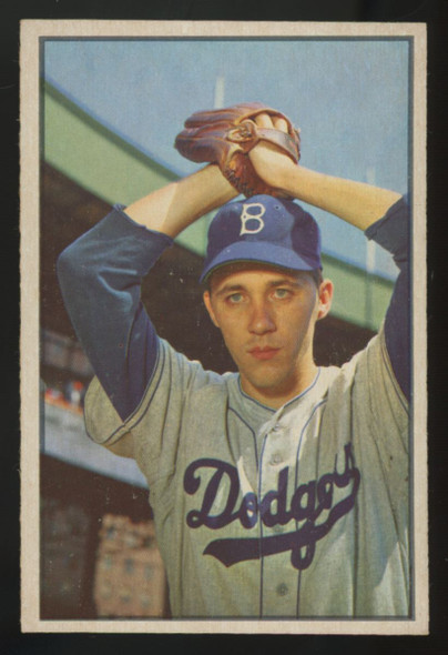 1953 Bowman Color Billy Loes #14 NM