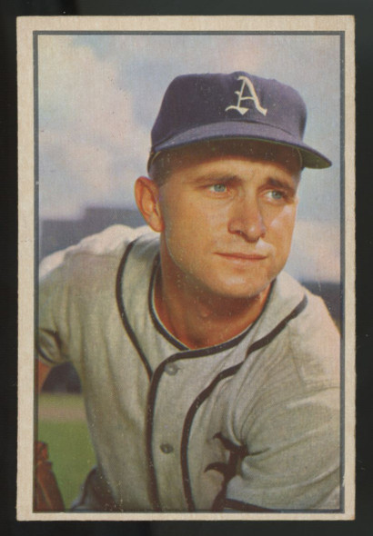1953 Bowman Color Bobby Shantz #11 VG/EX