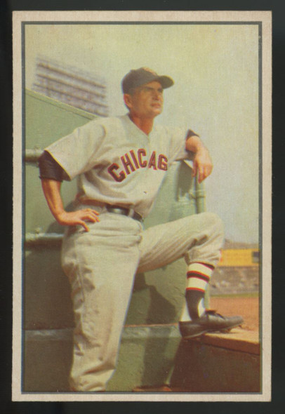 1953 Bowman Color Paul Richards #39 EX