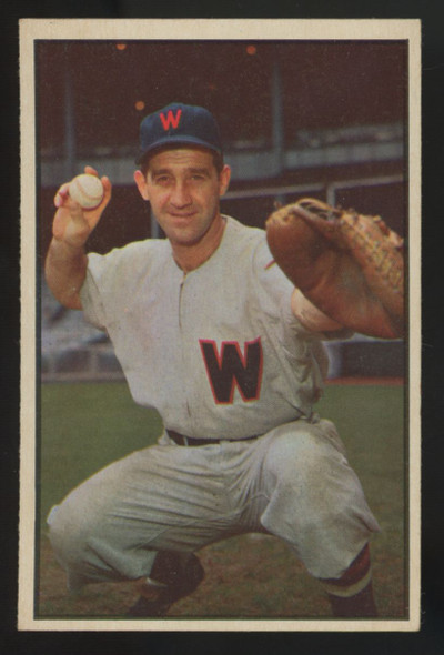 1953 Bowman Color Mickey Grasso #77 EX