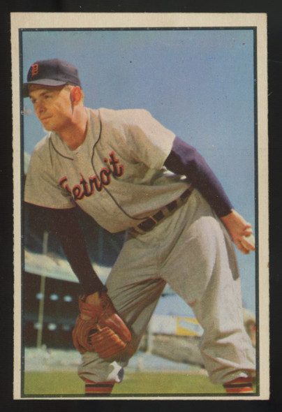 1953 Bowman Color Ted Gray #72 VG/EX