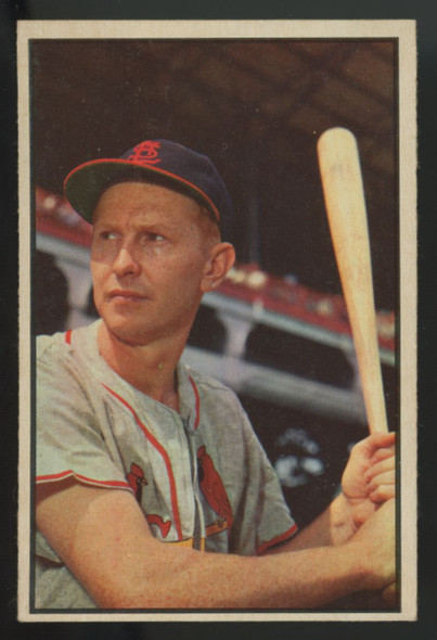 1953 Bowman Color Al "Red" Schoendienst #101 EX