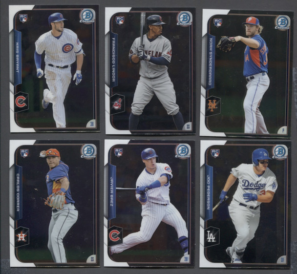 2015 Bowman Chrome Complete Set (200) NM/MT Condition Bryant, Lindor, Correa