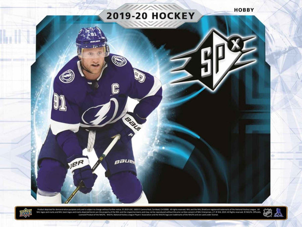 2019/20 Upper Deck SPx Hockey Hobby Box