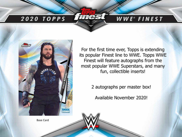 2020 Topps WWE Finest Wrestling Hobby Box