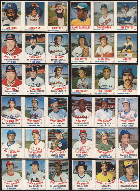 1977-79 Hostess Baseball Panel Lot of 29 3-Panel Cards - Ryan Winfield Schmidt Morgan Jackson+