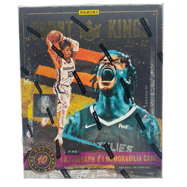SOLD 10952 2020/21 Panini Court Kings Basketball Hobby Box