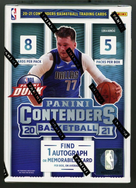 2021 Panini Contenders Basketball Retail Blaster