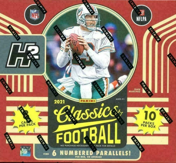 2021 Panini Classics Hybrid H2 Football Box
