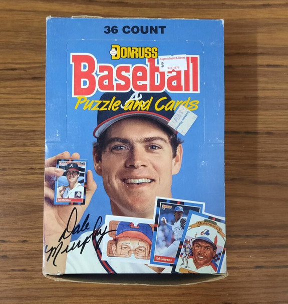 1988 Donruss Baseball Wax Box (36 Packs)