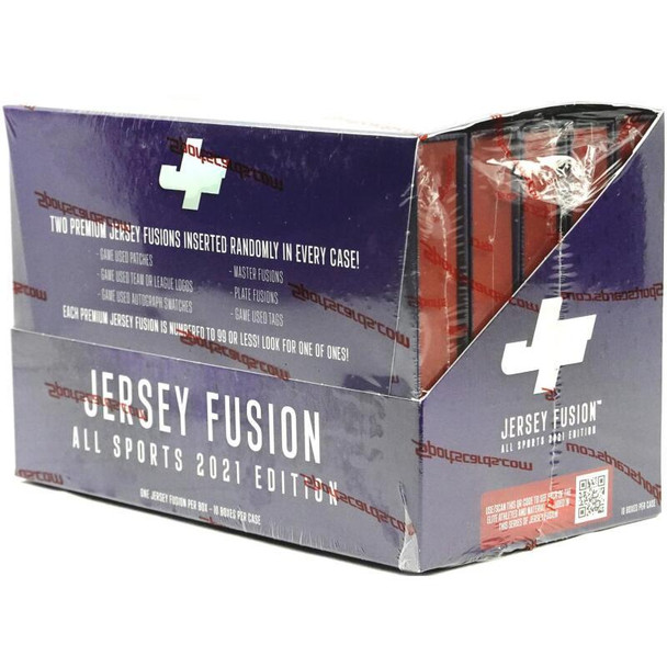 2021 Jersey Fusion All Sports Edition Hobby 10-Pack Box ID: 12207