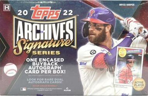2022 Topps Archives Signature Series (APE) Baseball Hobby Box 2022 Topps Archives Signature Series (APE) Baseball Hobby Box