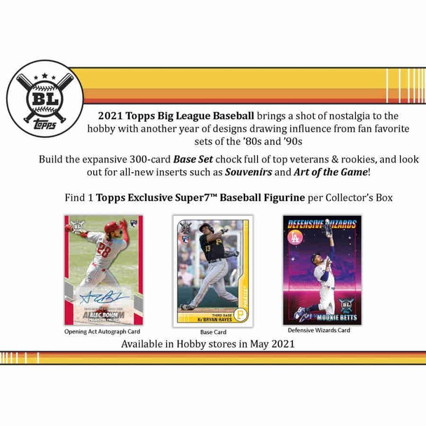 2021 Topps Big League Baseball Collector Hobby Box