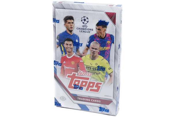 2021/22 Topps Champions League UEFA Hobby BOX