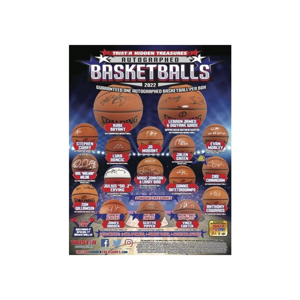 2022 TRISTAR HIDDEN TREASURES BASKETBALL S2 BOX